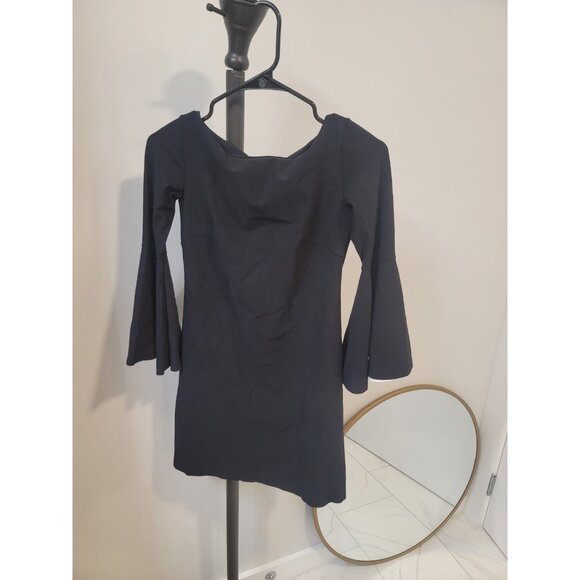 CHIARA BONI LA PETITE ROBE Artico Sheath Dress Flutter Sleeve Sz 38 - Picture 2 of 9